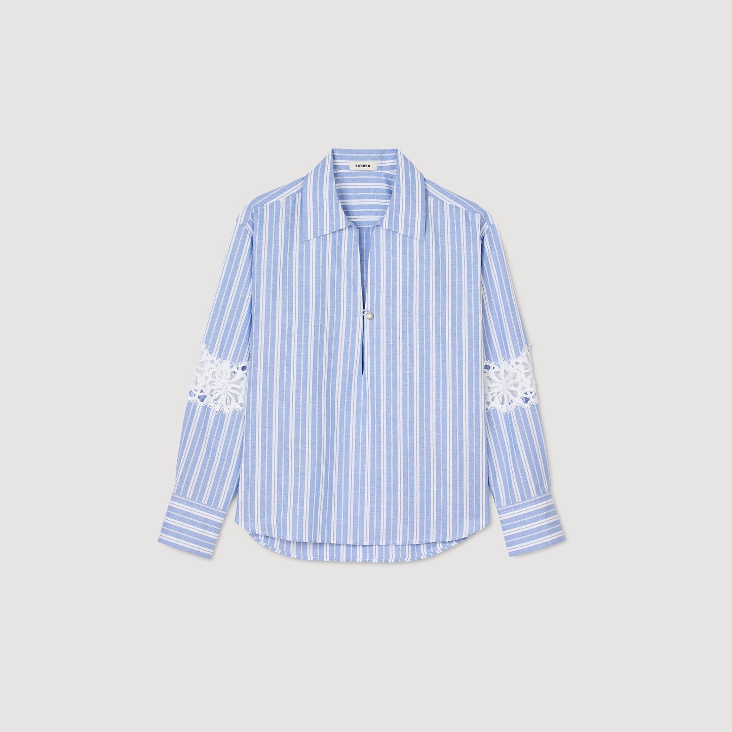 Sandro Striped shirt Blu / White