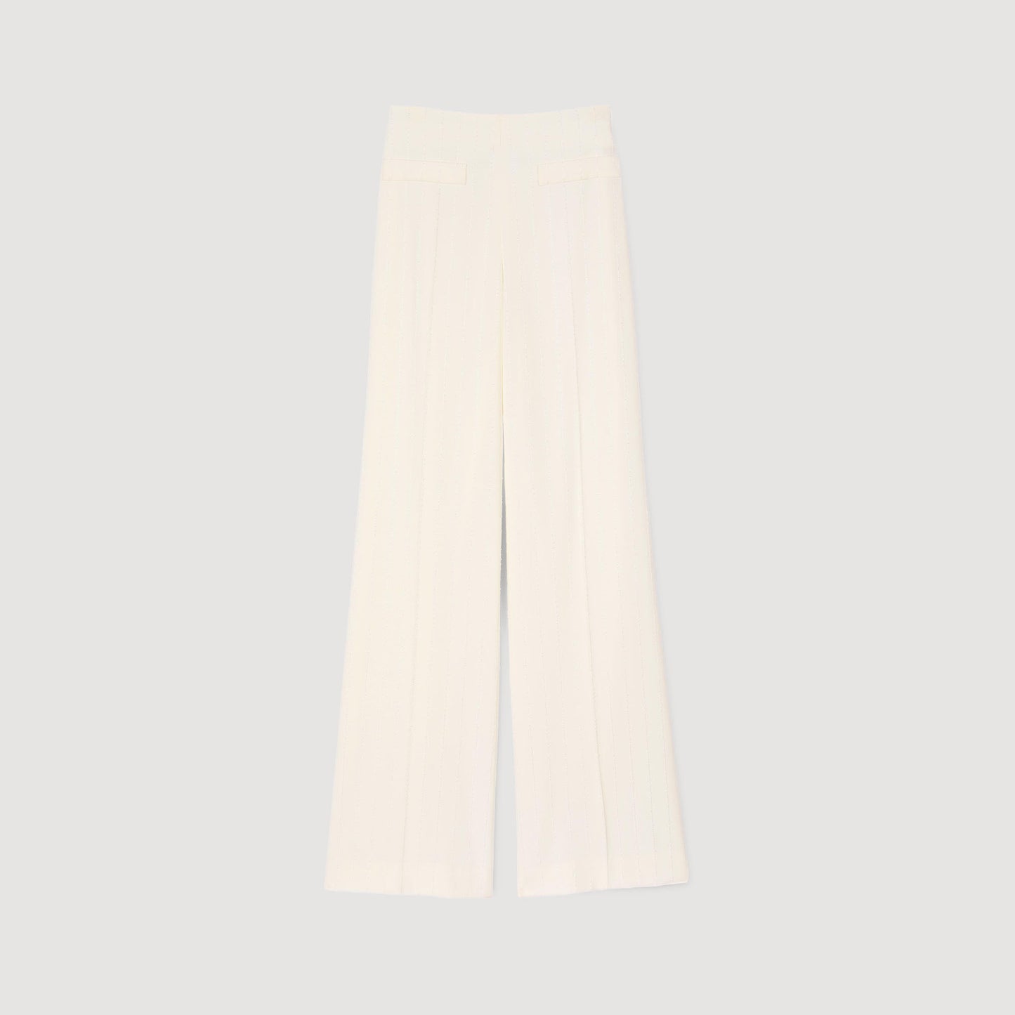 Sandro Sequin suit trousers Ecru