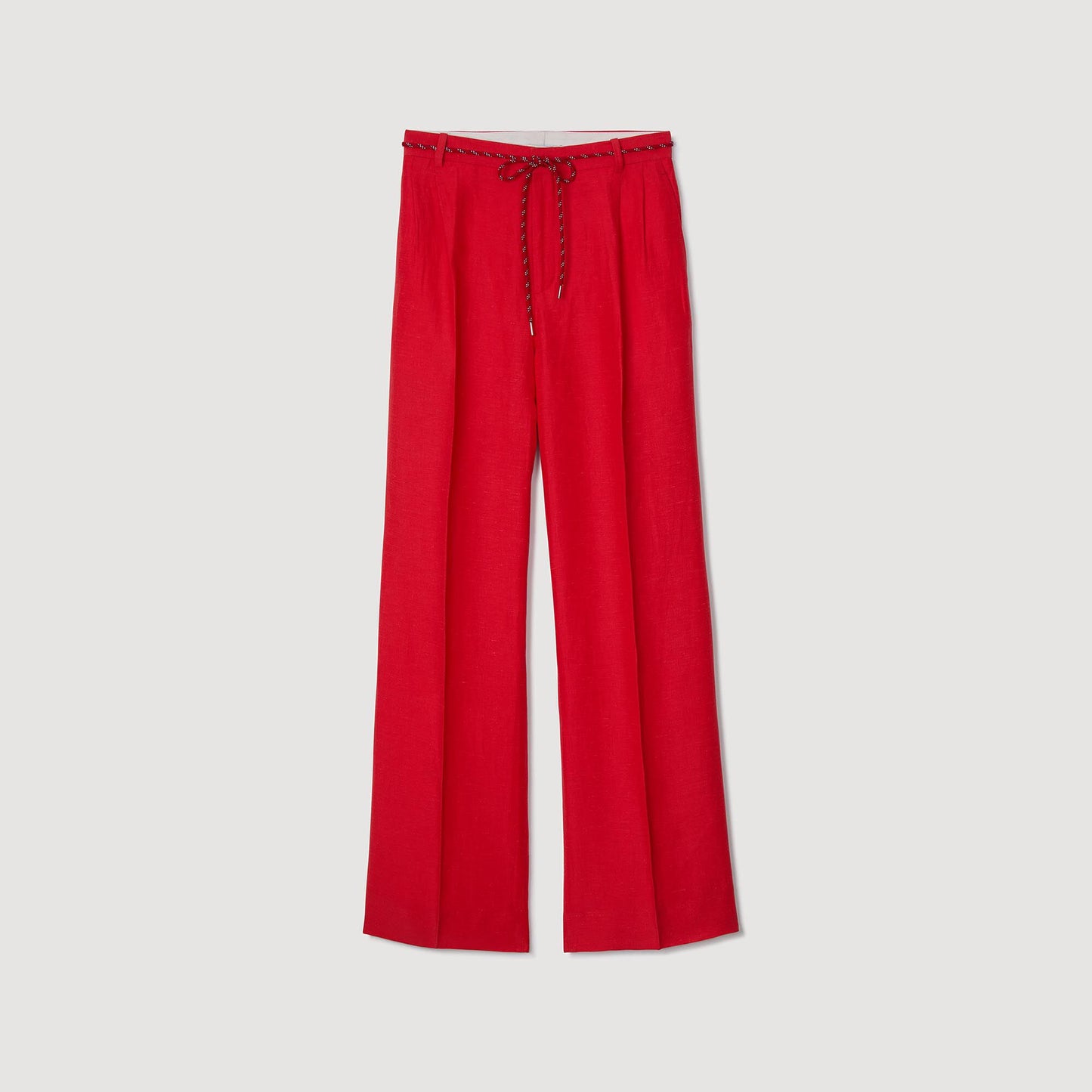 Sandro Drawstring trousers Red
