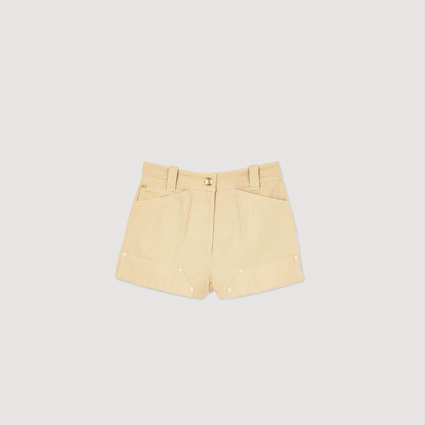 Sandro Carpenter shorts Beige