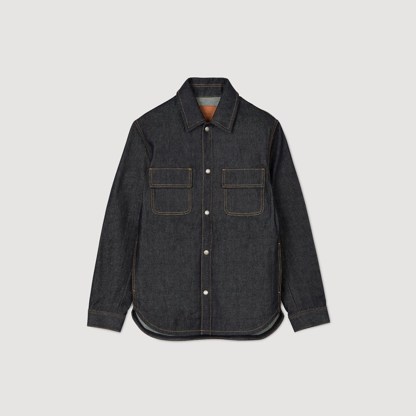 Sandro Denim oversized shirt Raw-Denim