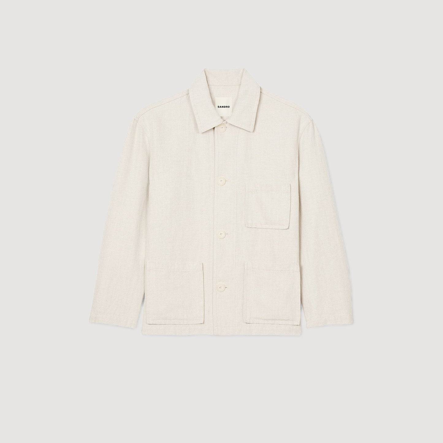 Sandro Worker jacket Oats