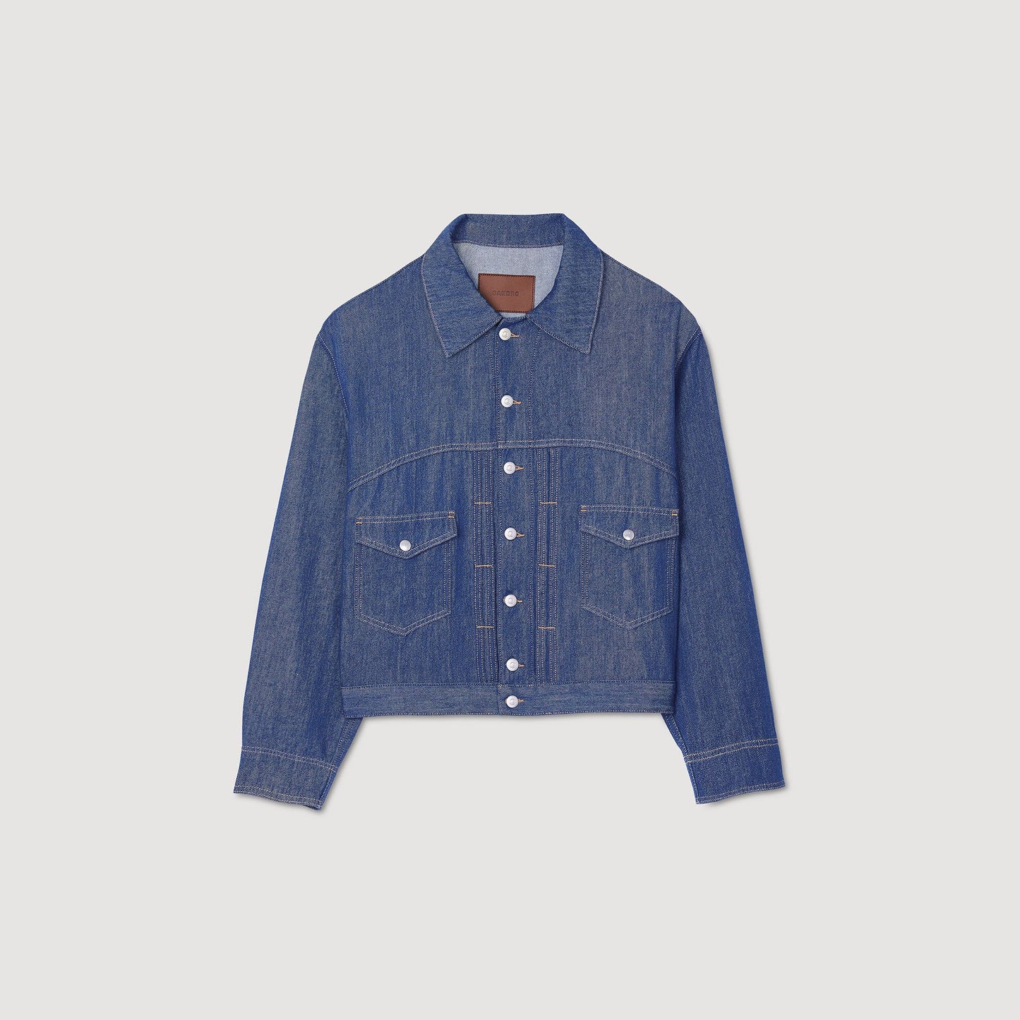 Sandro Chambray jacket Raw-Denim