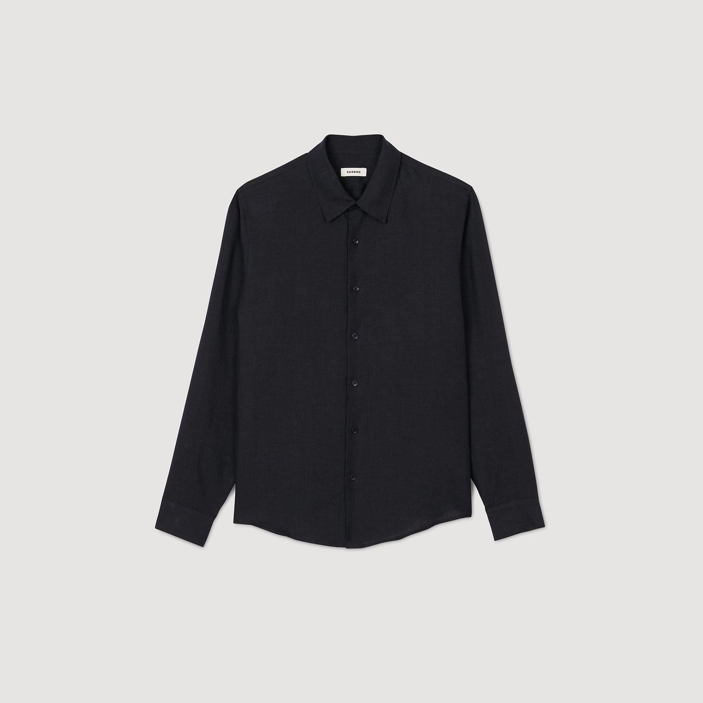 Sandro Linen shirt Navy Blue