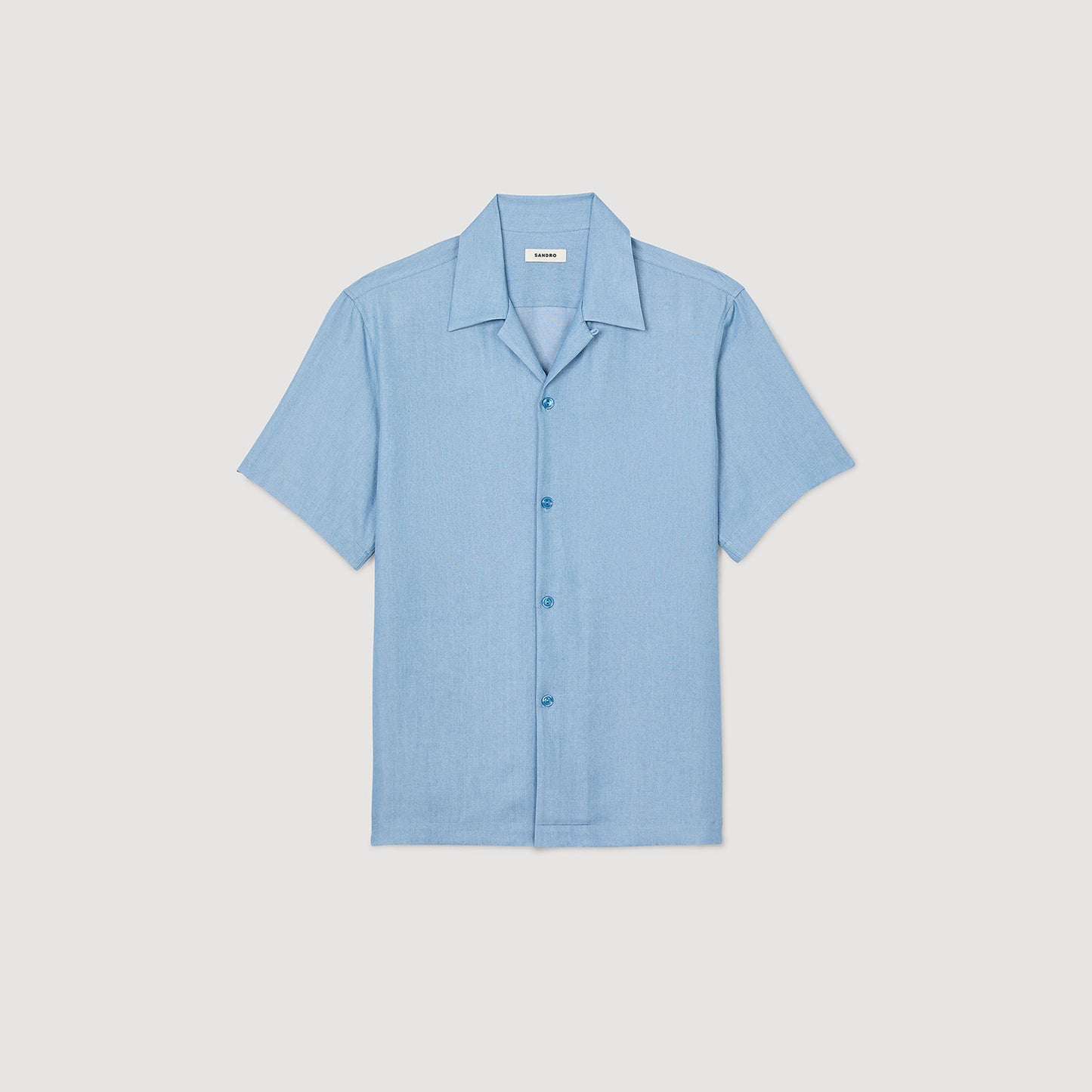 Sandro Short-sleeved shirt Chambray