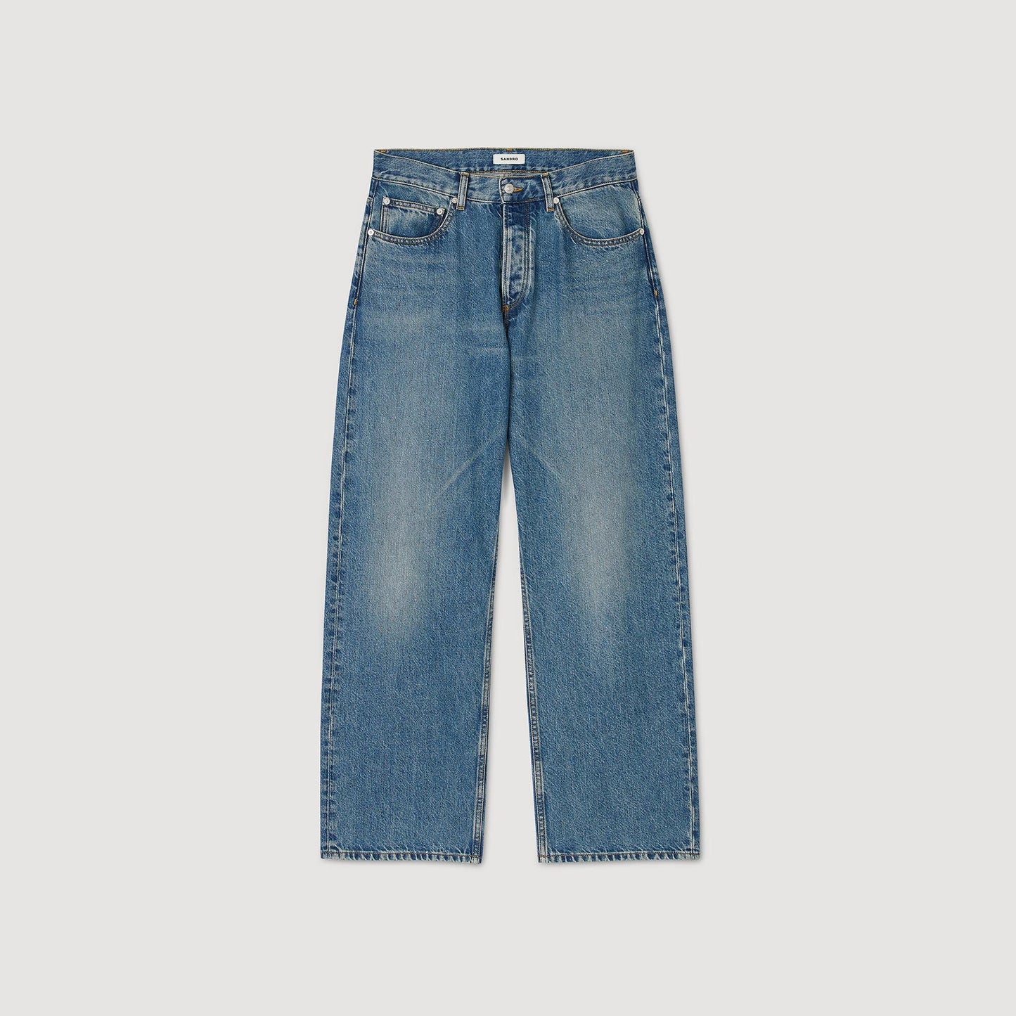 Sandro Baggy jeans Blue