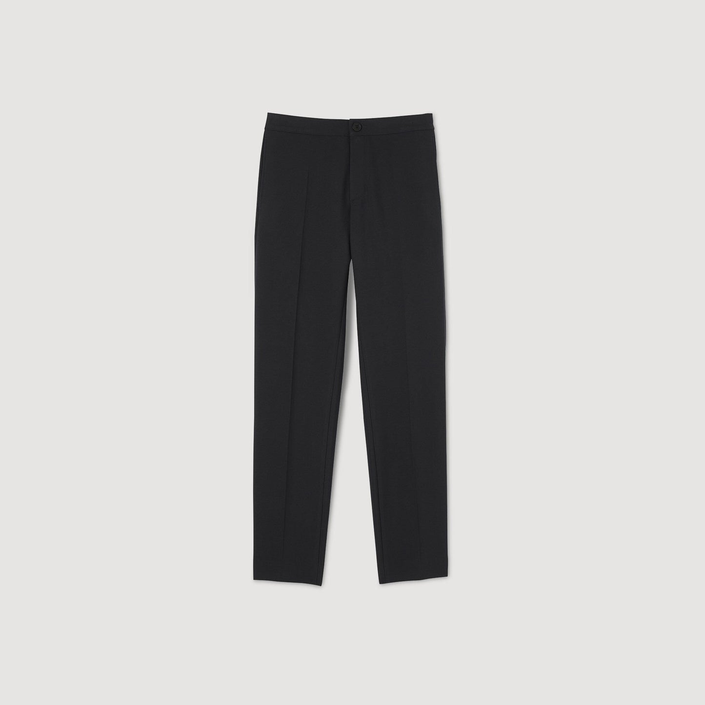Sandro Jersey trousers Black
