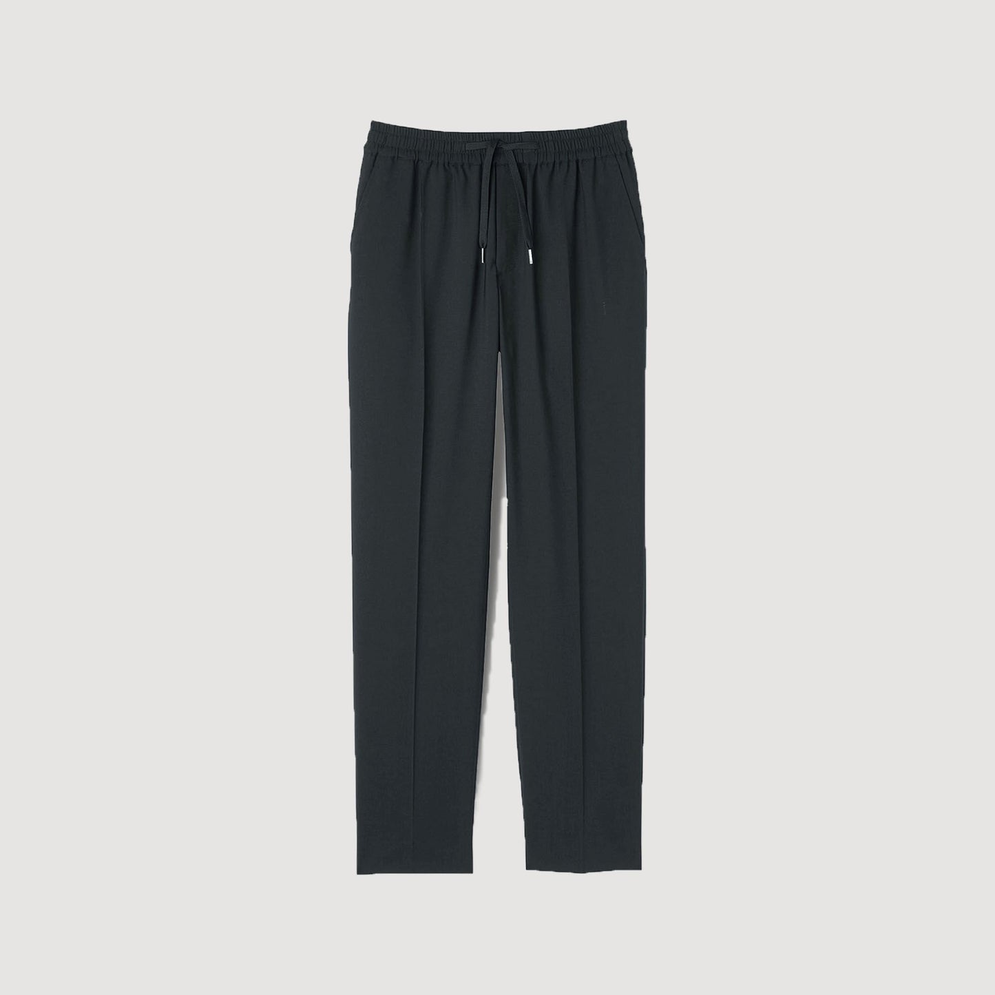 Sandro Elasticated straight-leg trousers Fonte