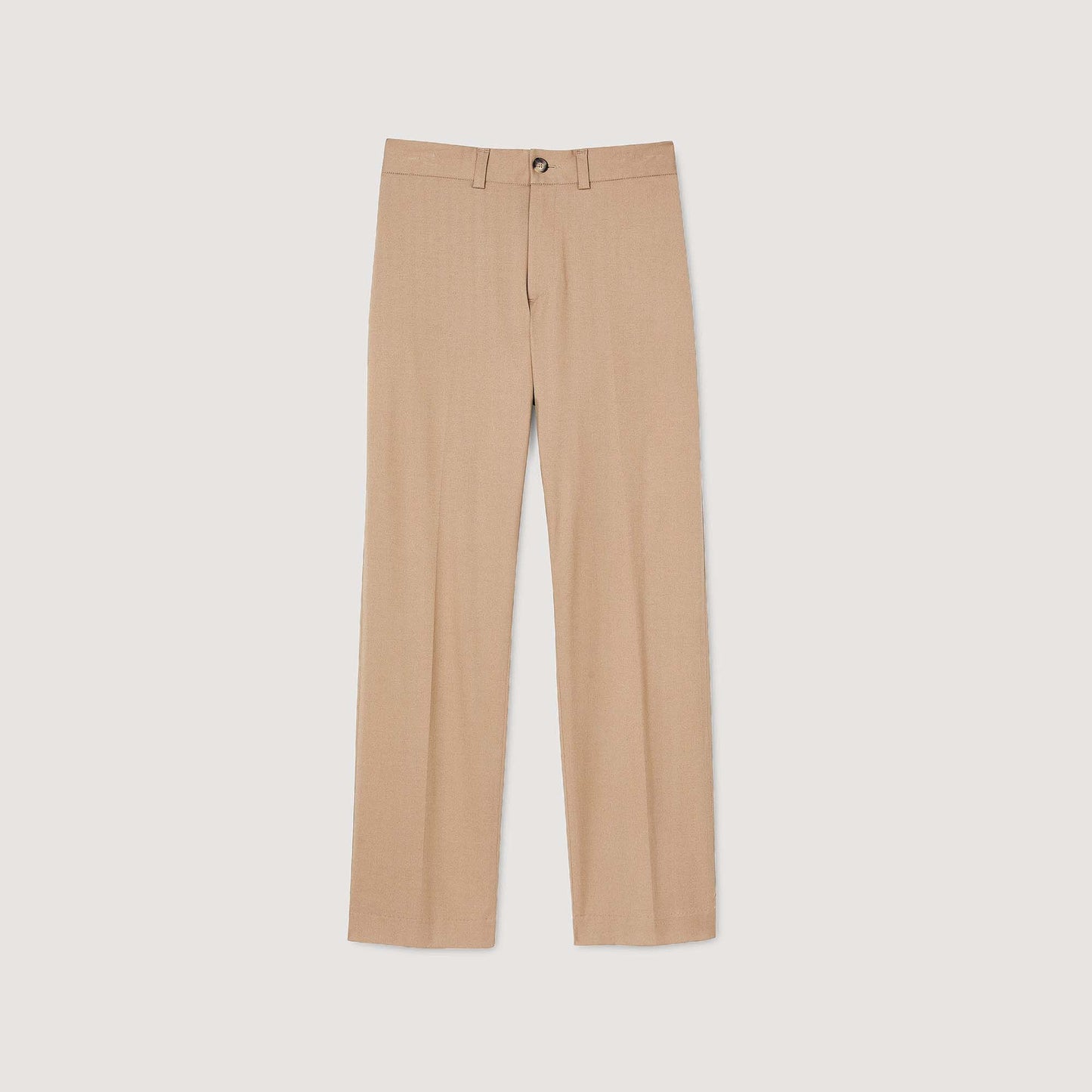 Sandro Straight-leg chinos Nut