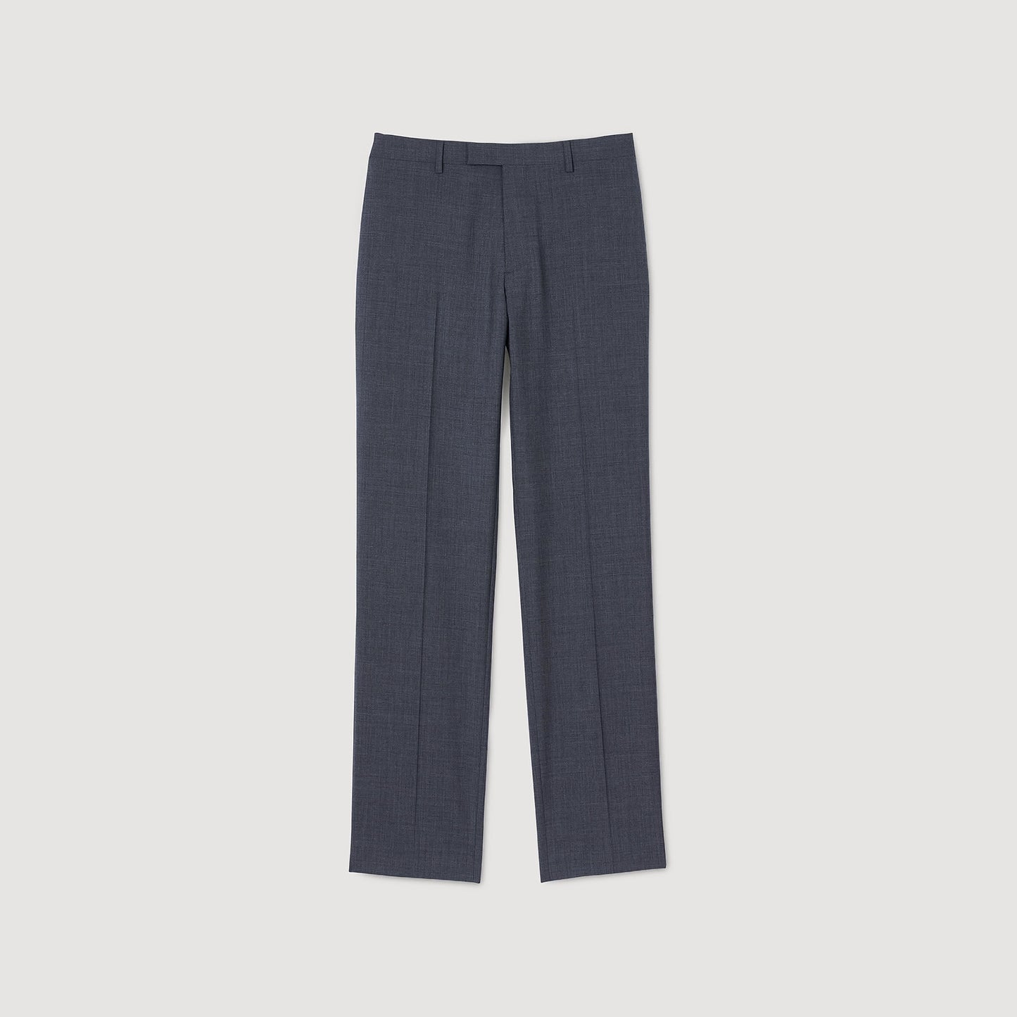 Sandro Wool suit trousers Mocked Grey