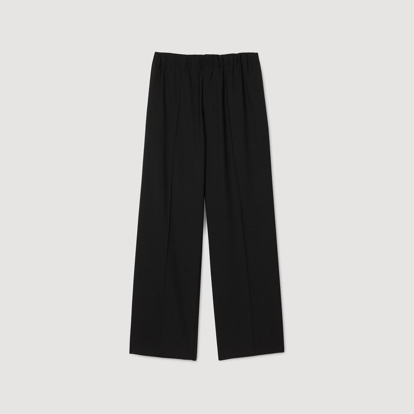 Sandro Wide-leg trousers Black