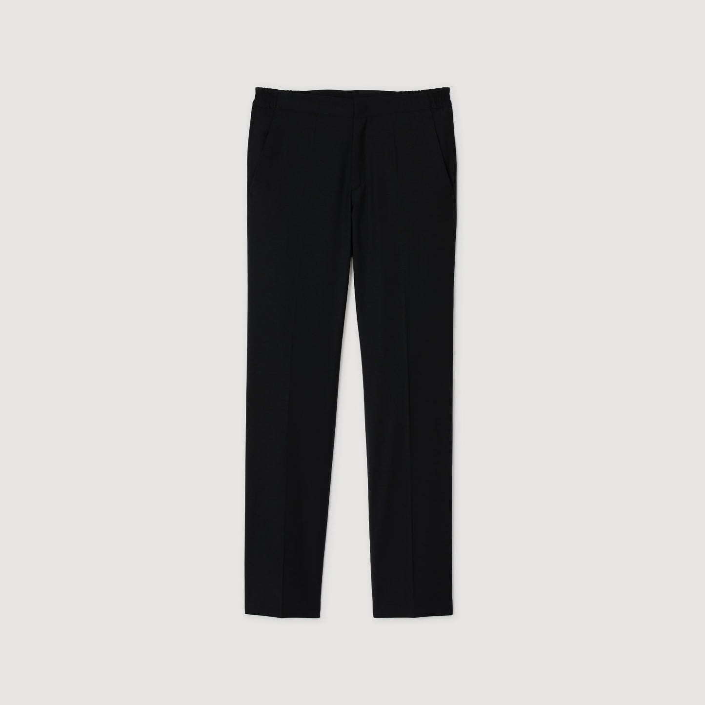 Sandro Elasticated trousers Black