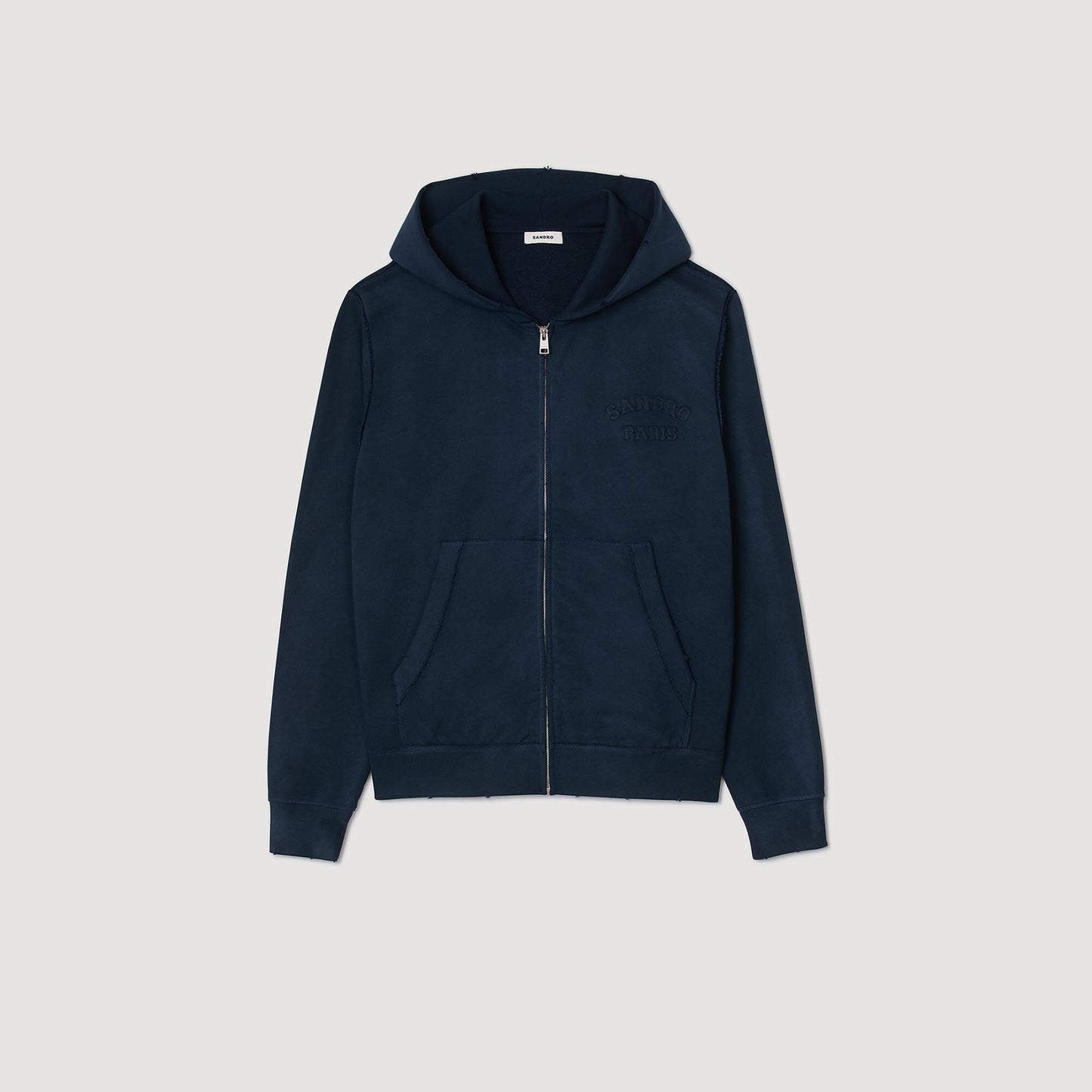 Sandro Patch sweatshirt Navy Blue