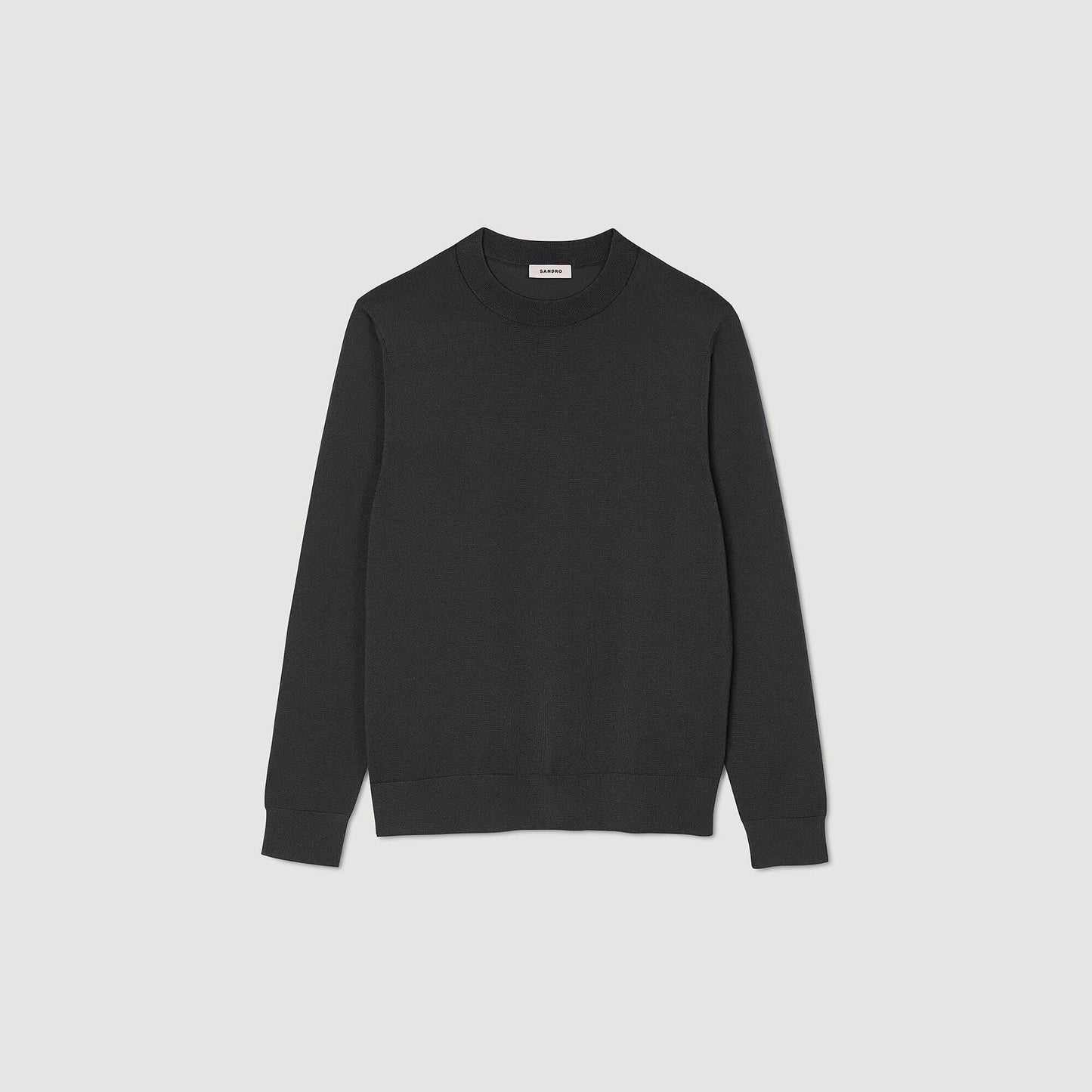 Sandro Fine knit sweater Dark Kaki.