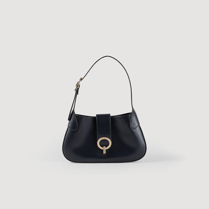 Sandro Janet bag in certified leather Black