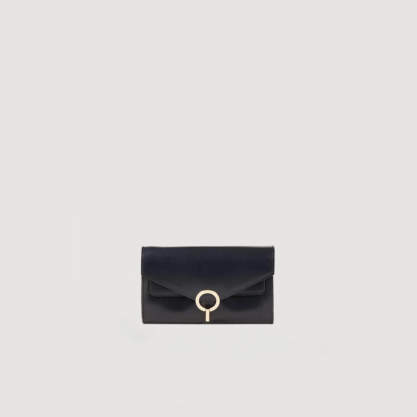 Sandro Yza Pocket clutch bag Black