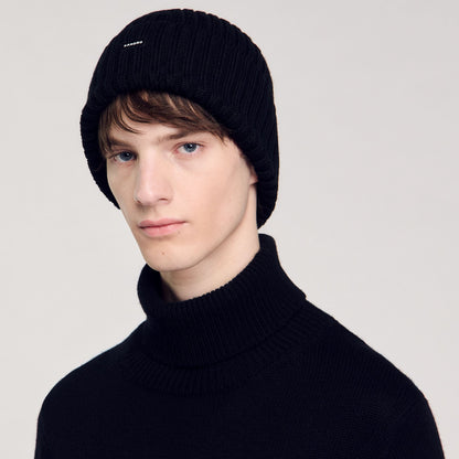 Sandro Knit hat Black