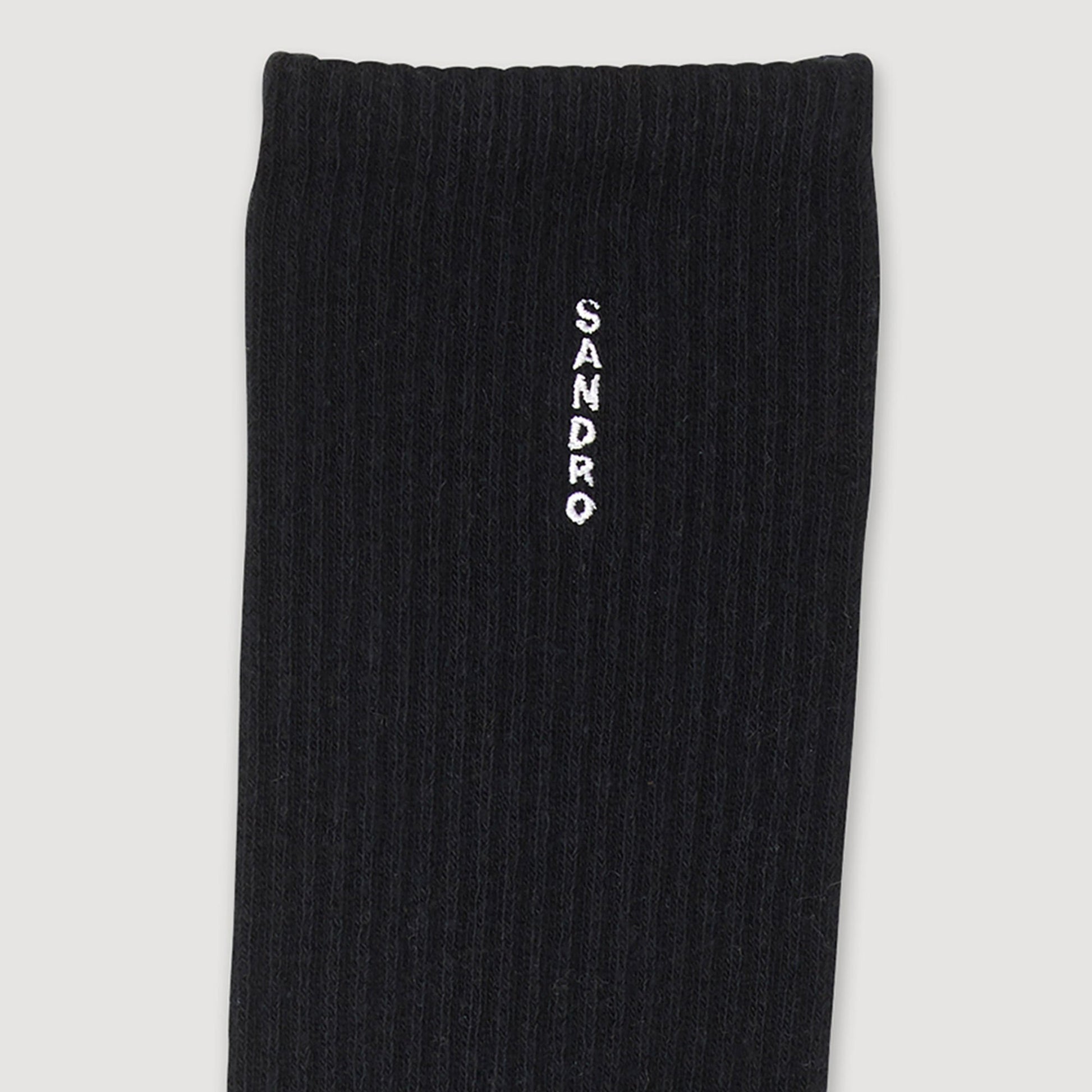 Sandro Cotton socks Black