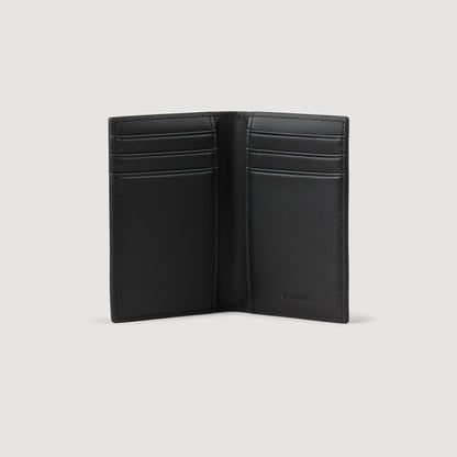 Sandro Reconstituted leather leather wallet Graphites
