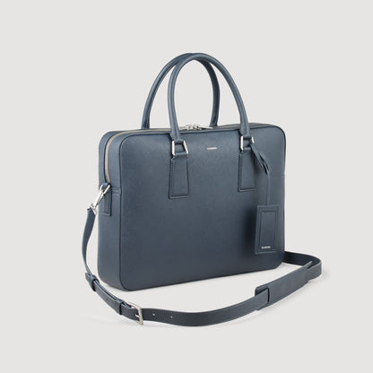 Sandro Reconstituted leather briefcase Fonte