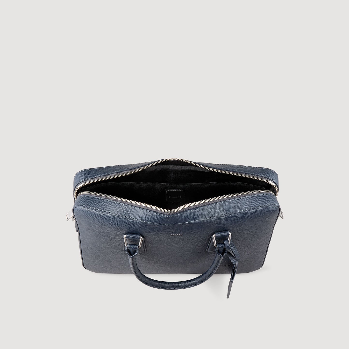 Sandro Reconstituted leather briefcase Fonte