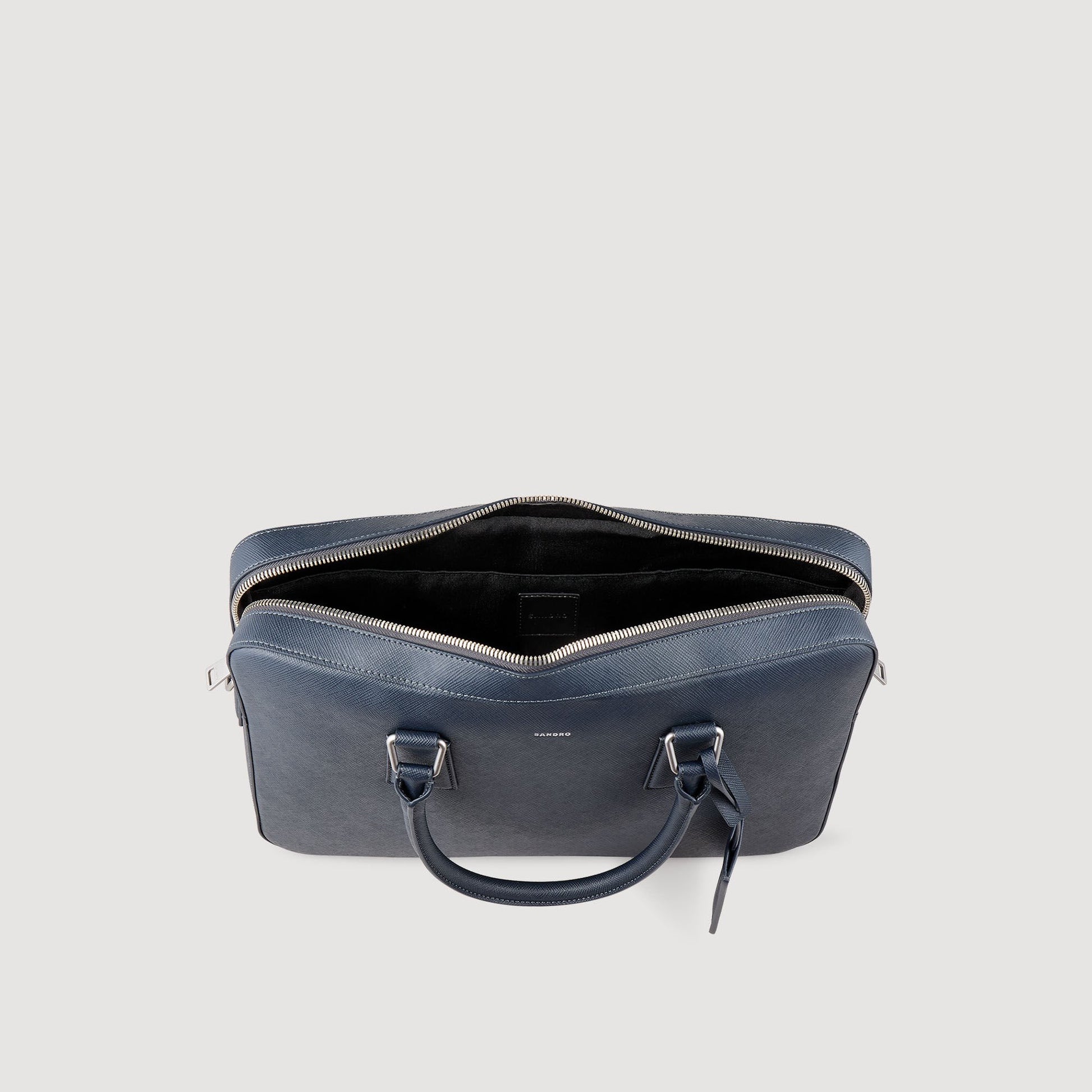 Sandro Reconstituted leather briefcase Fonte