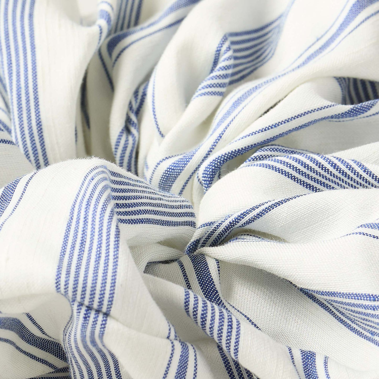 Sandro Striped scrunchie Blue / Ecru