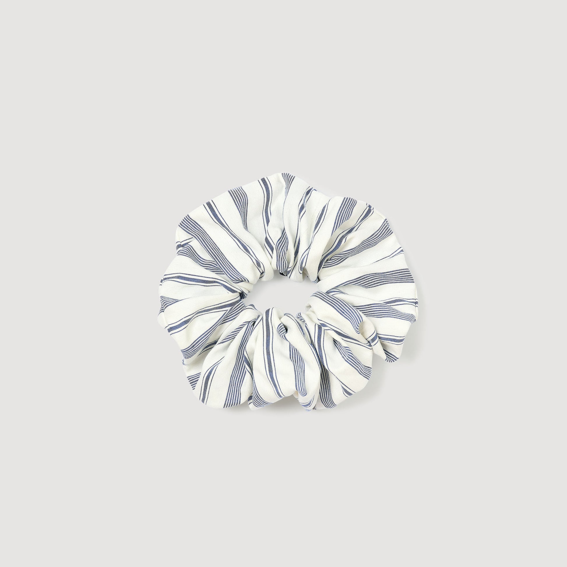 Sandro Striped scrunchie Blue / Ecru