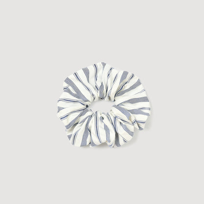 Sandro Striped scrunchie Blue / Ecru