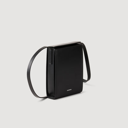 Sandro Leather shoulder bag Black