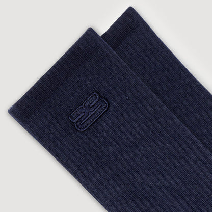 Sandro Embroidered socks Royal Blue