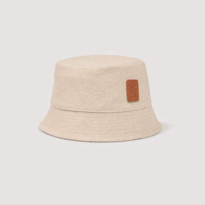 Sandro Canvas bucket hat Oats
