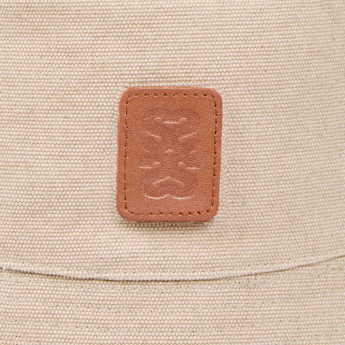 Sandro Canvas bucket hat Oats