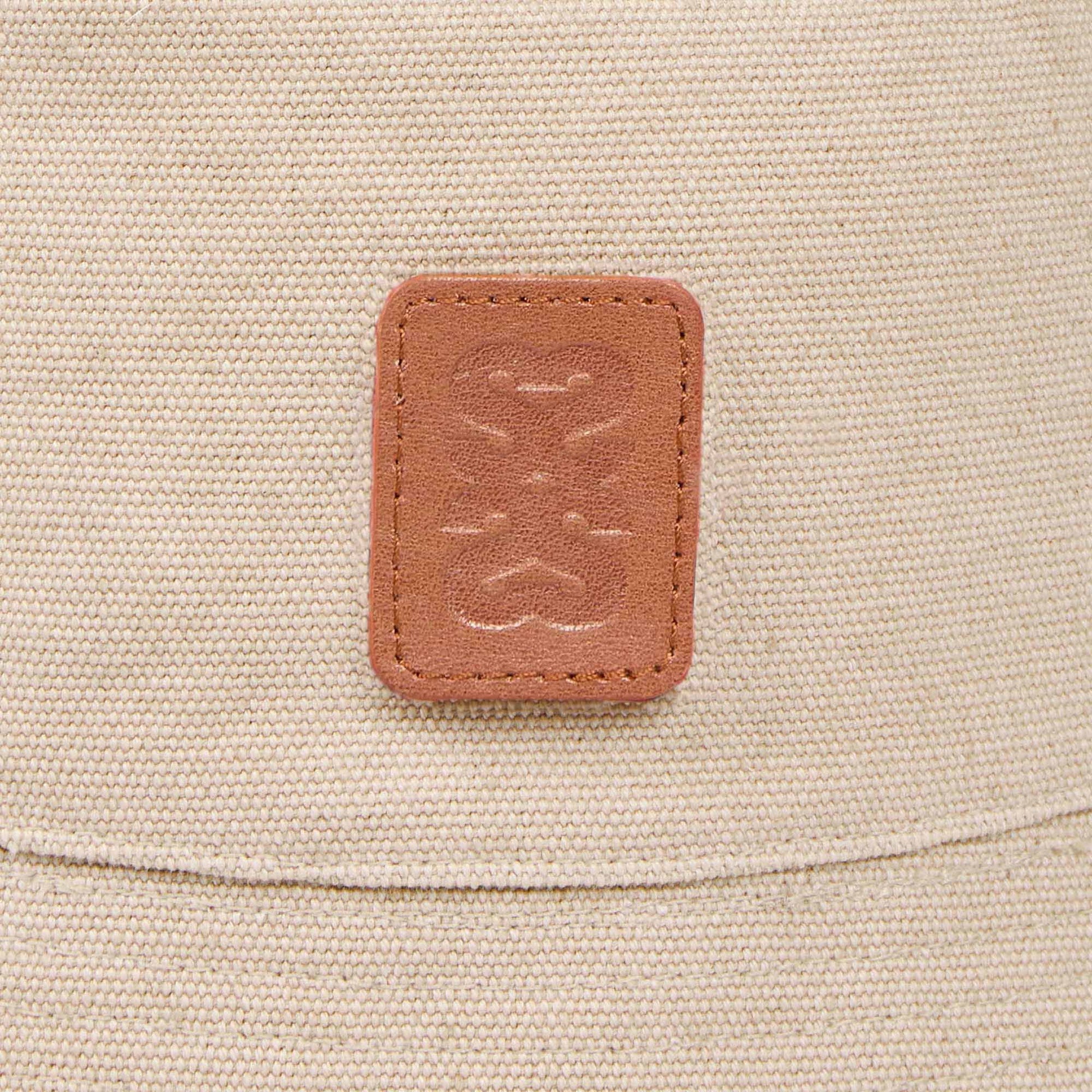 Sandro Canvas bucket hat Oats