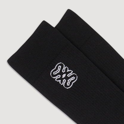 Sandro Embroidered socks Black