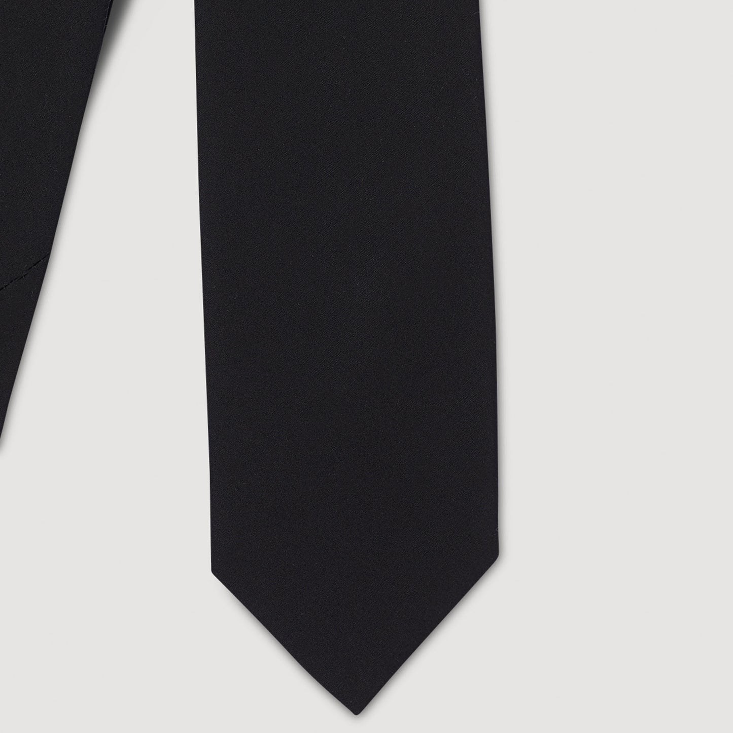 Sandro Silk jacquard tie Black