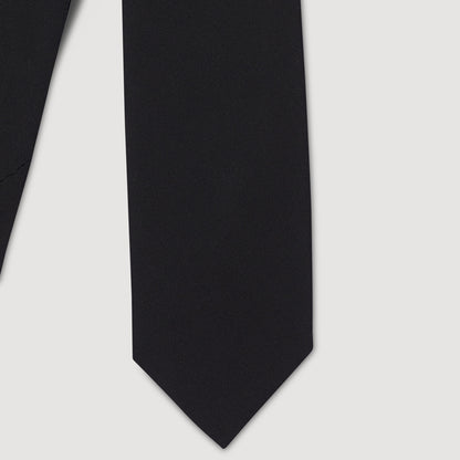 Sandro Silk jacquard tie Black