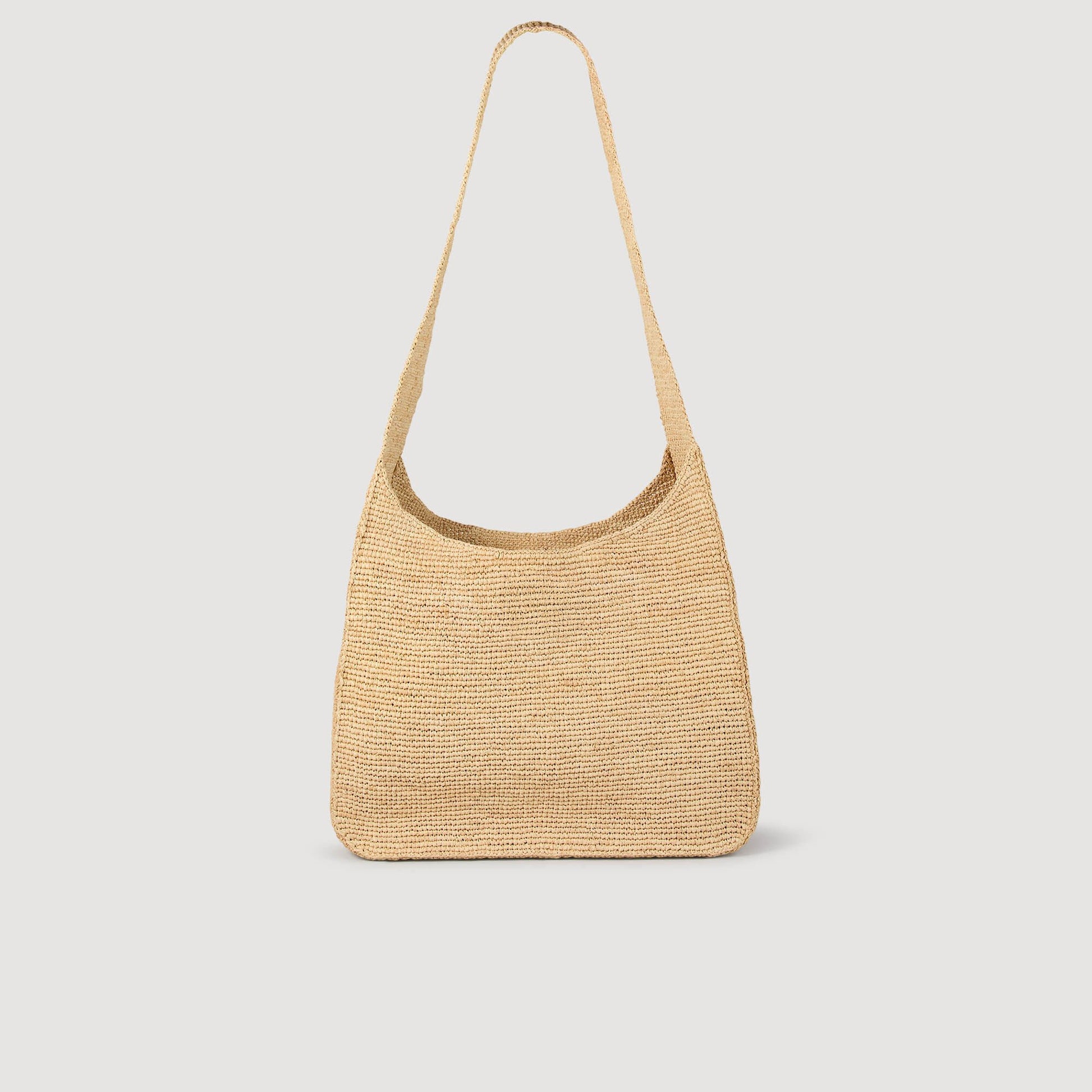 Sandro Raffia bag Beige