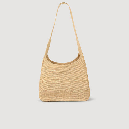 Sandro Raffia bag Beige