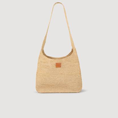 Sandro Raffia bag Beige