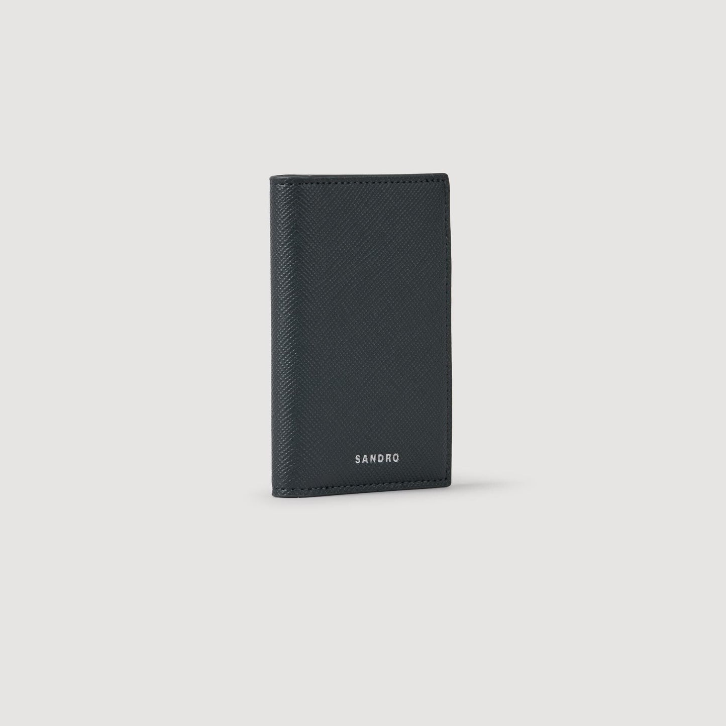Sandro Reconstituted leather leather wallet Steel