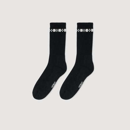 Sandro Embroidered socks Black