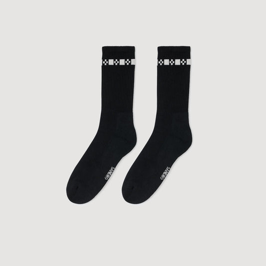 Sandro Embroidered socks Black