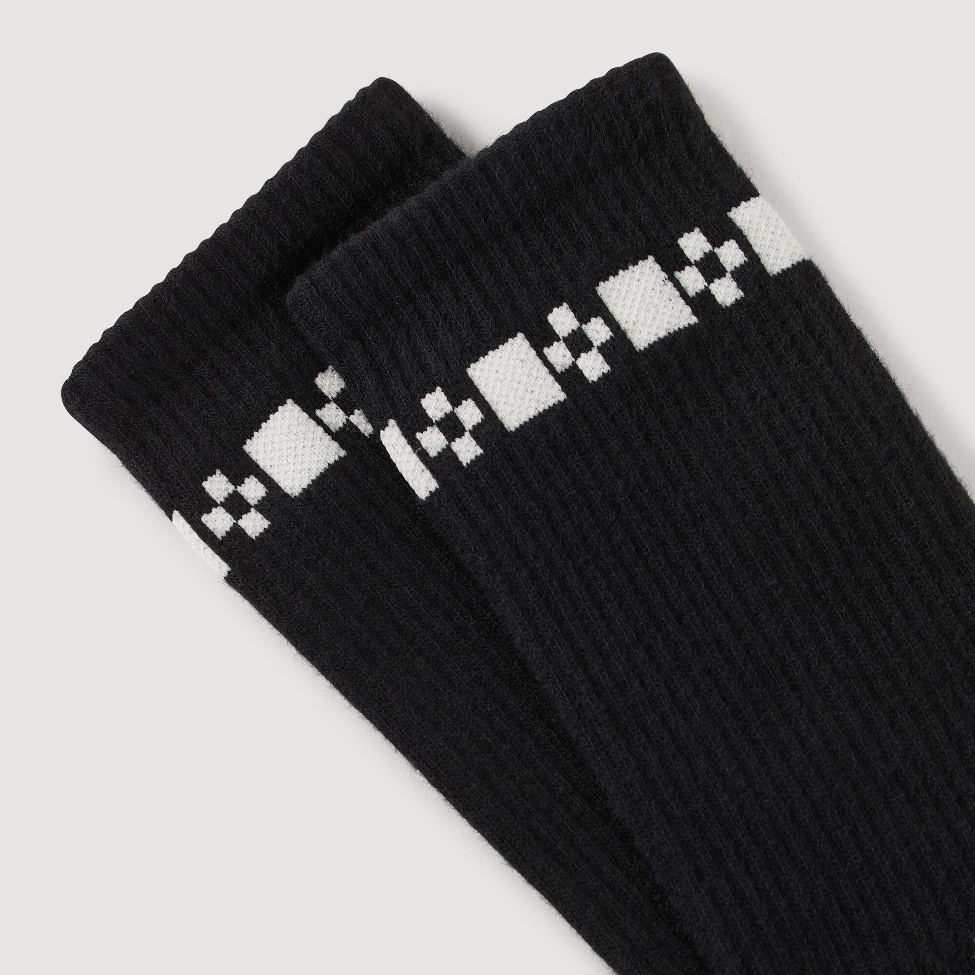 Sandro Embroidered socks Black