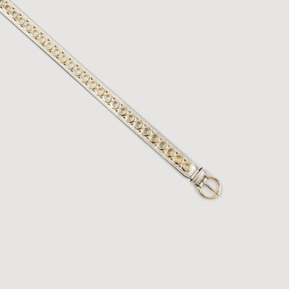 Sandro Belt with eyelets Gold