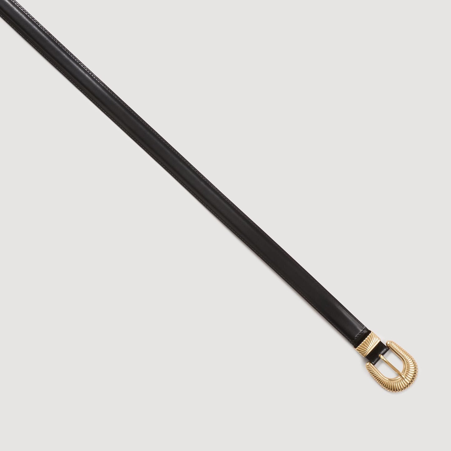 Sandro Leather belt Black