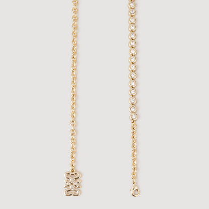 Sandro Rhinestone jewellery belt Gold