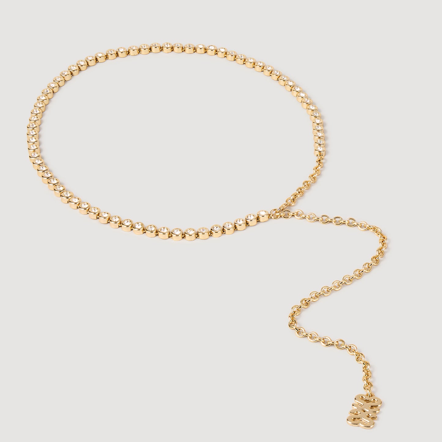 Sandro Rhinestone jewellery belt Gold