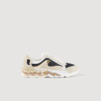 Sandro Flame sneakers Gold