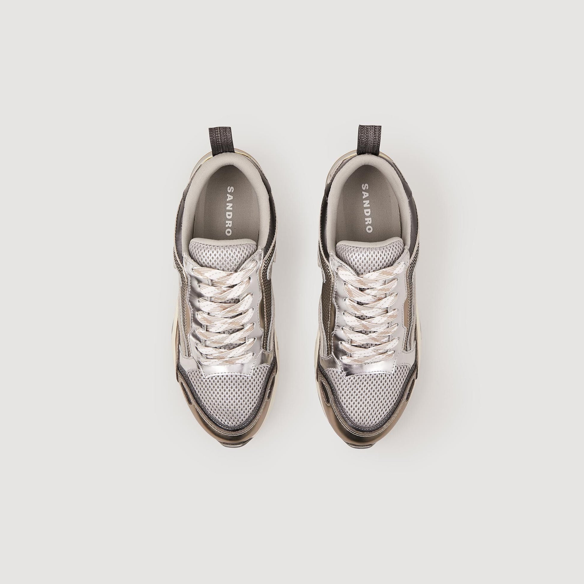 Sandro Flame sneakers Silver
